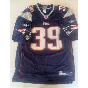 Men’s New England Patriots Jersey/number 39 Marone